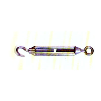 Commercial Type Turnbuckles with Hook and Eye, Zinc Plated